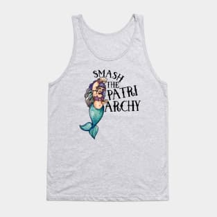Smash the Patriarchy Mermaid Tank Top